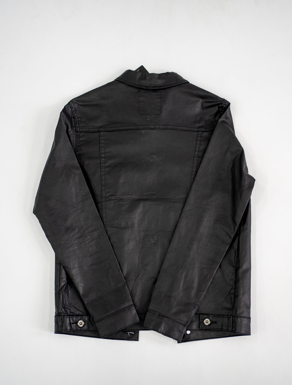 G-Star RAW Coated Denim Trucker Jacket - Onyx Black
