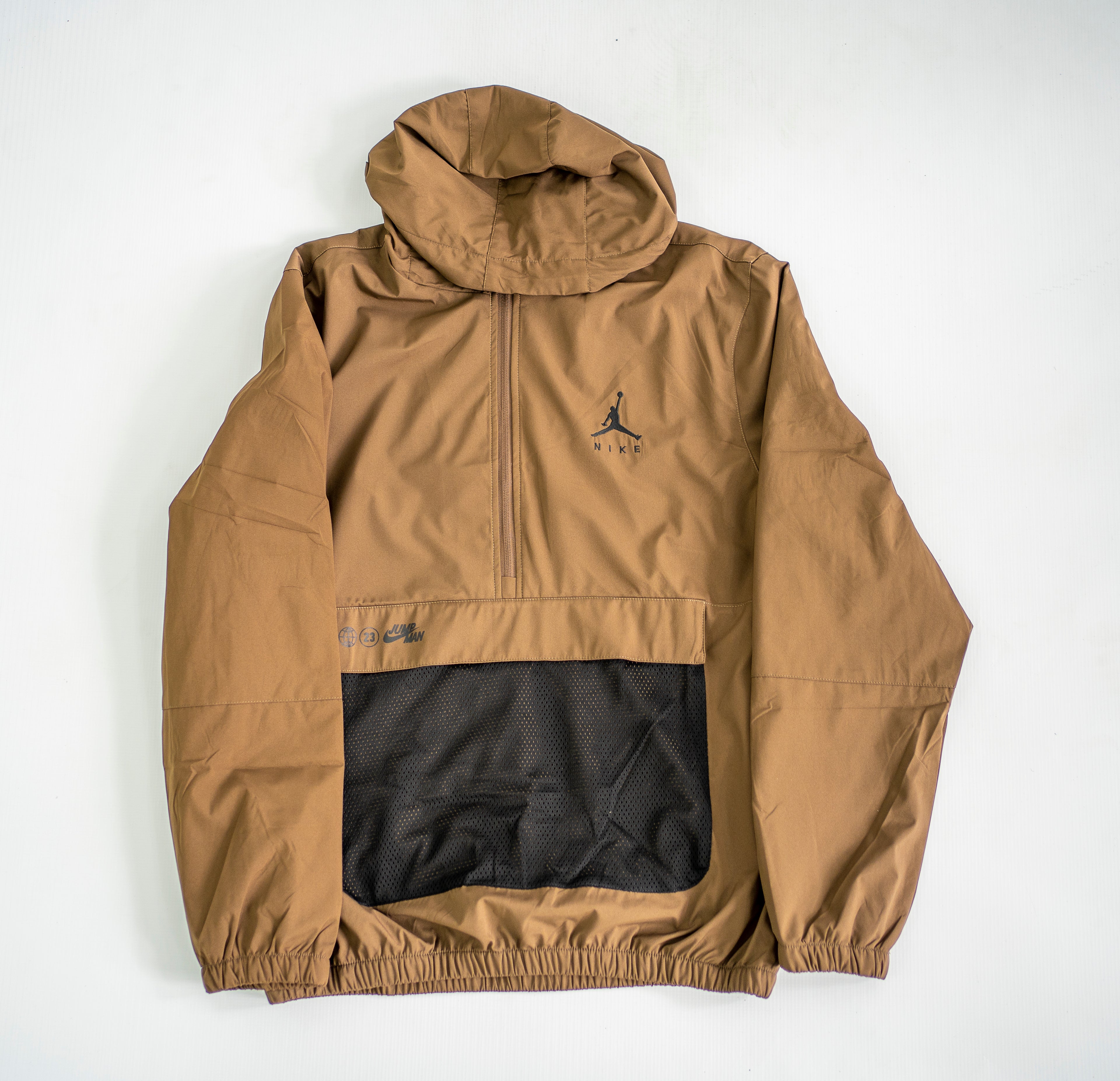 Nike Jordan Jumpman Mesh-Pocket Anorak - Bronze/Brown
