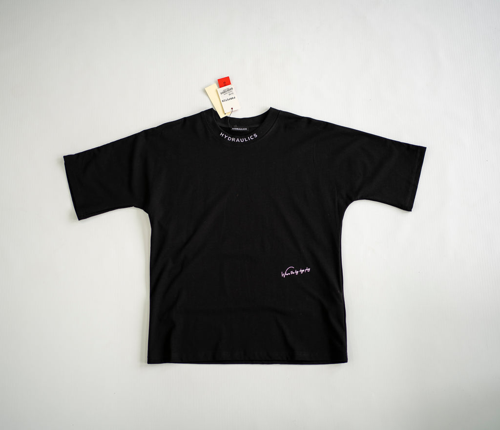 Hydraulics Hounds Signature Oversized Tee – Black
