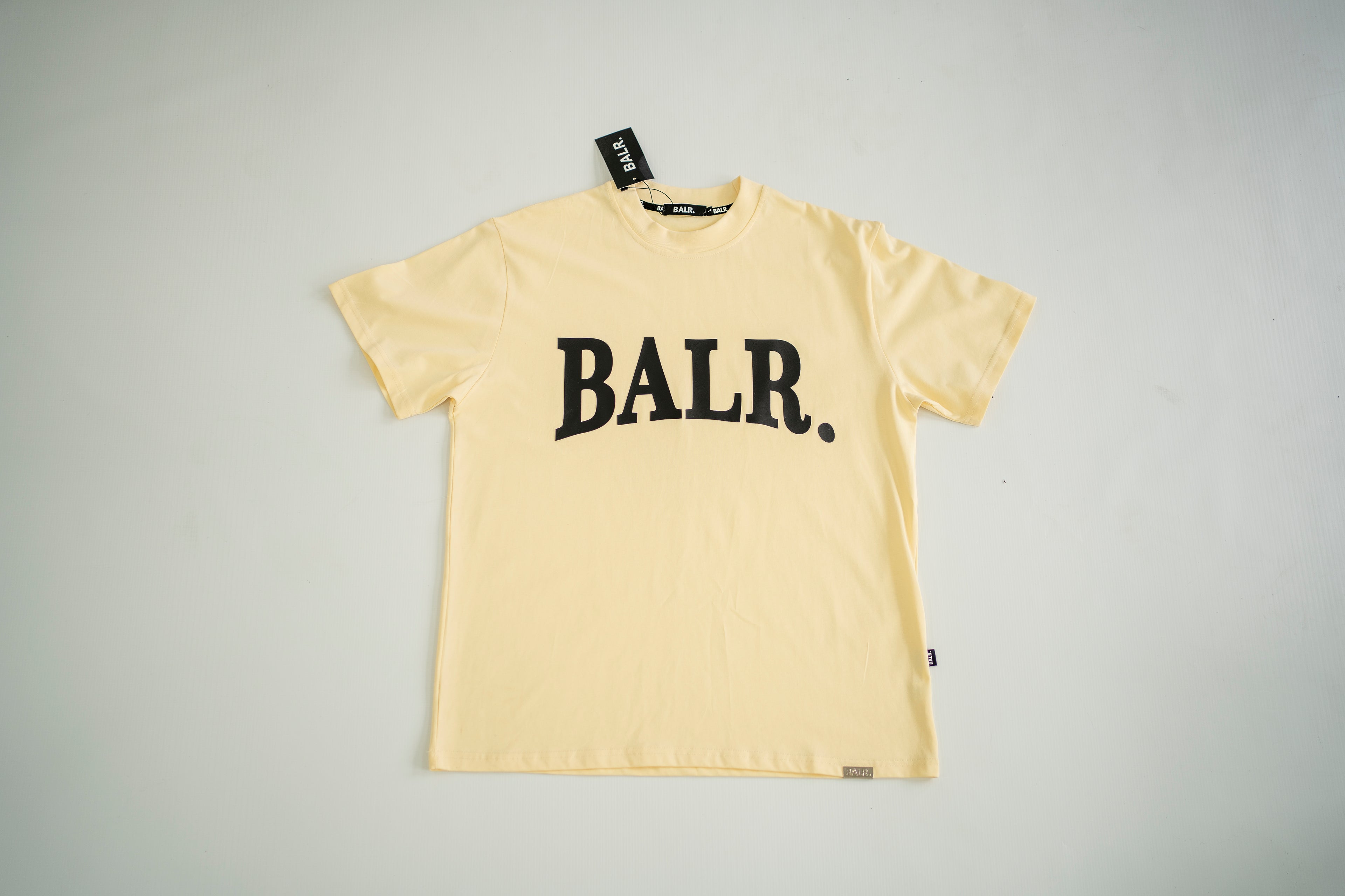 BALR. Athletic Arch Logo Tee – Mustard Yellow