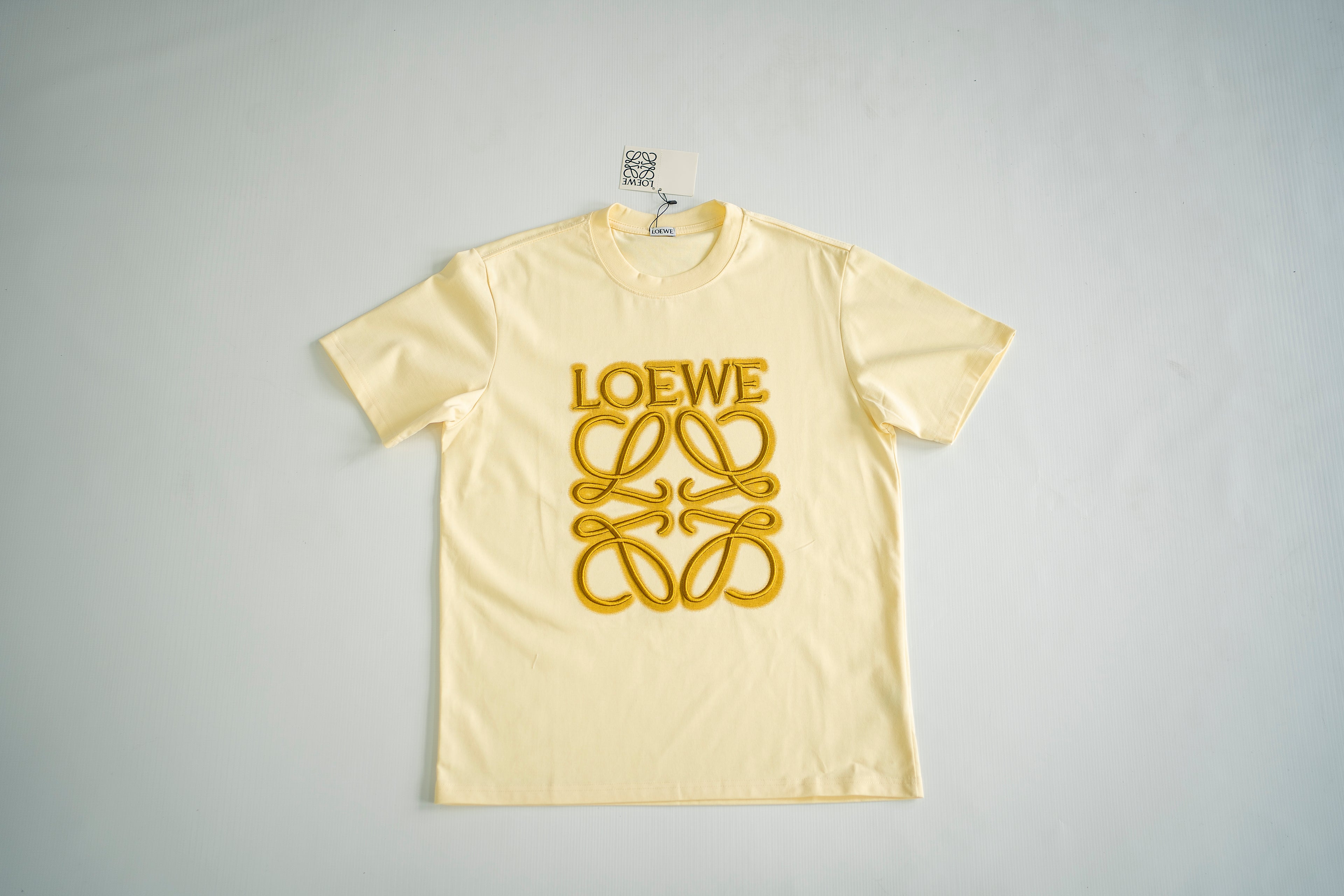 Loewe Oversized Embroidered Anagram Logo Tee