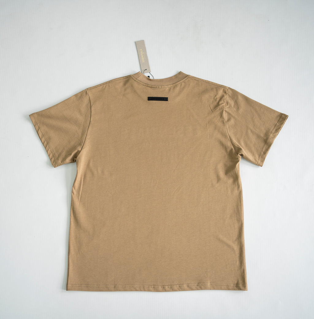 Essentials Fear of God Boxy Graphic Tee – Harvest/Tan