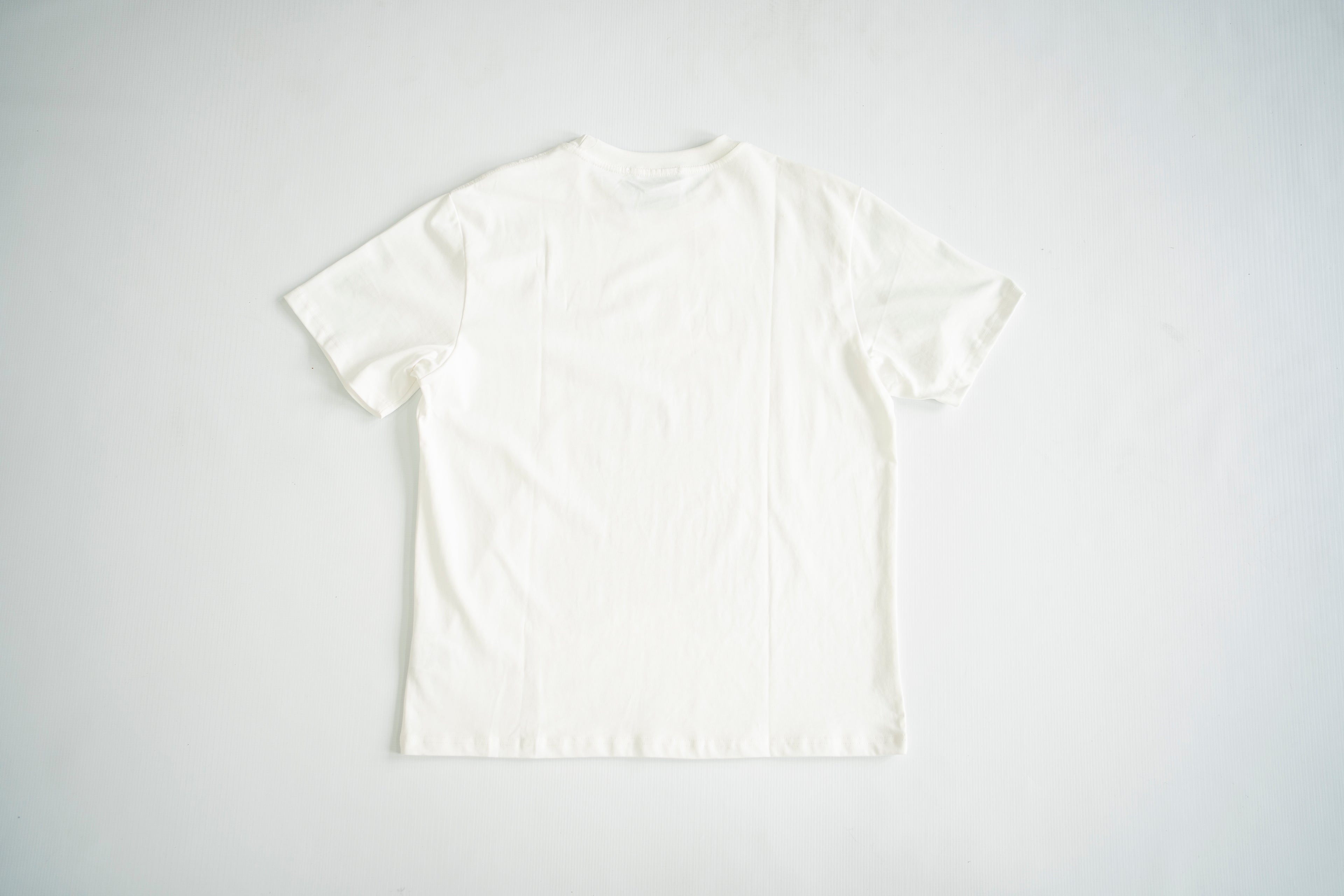 Steve Madden Rhinestone Monogram Graphic Tee - Cream