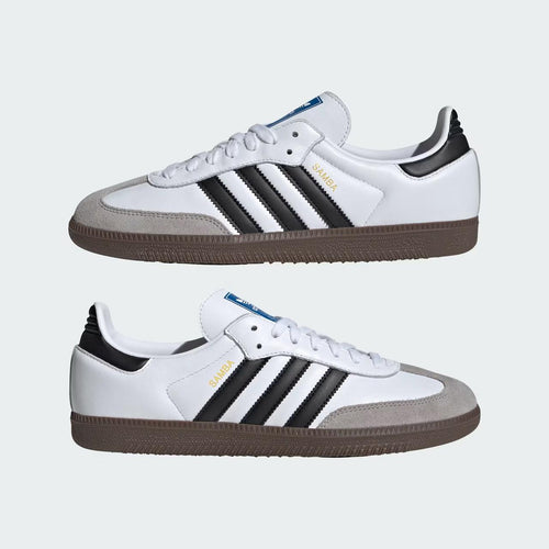 Adidas Samba White and Black