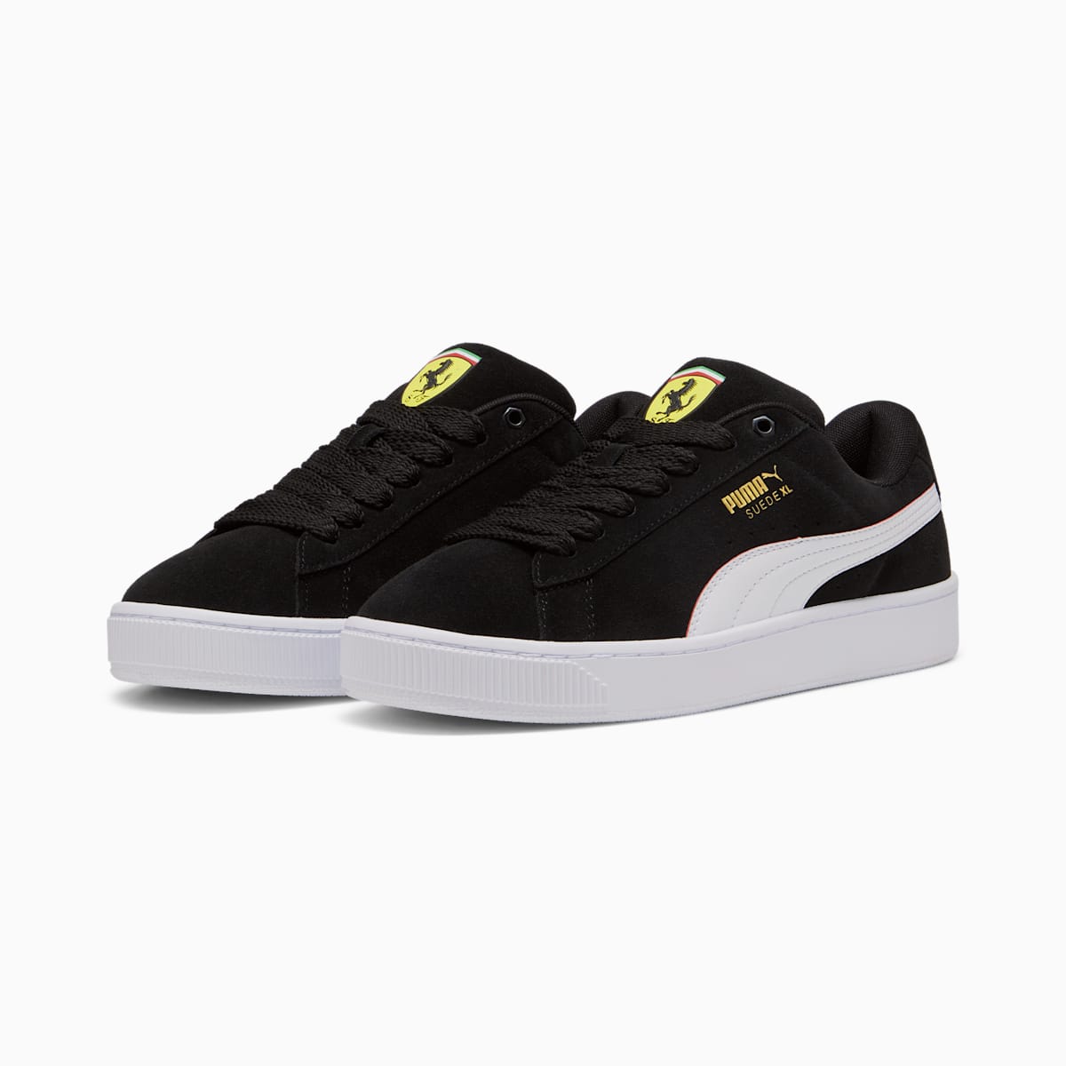 Puma Ferrari Black Suede XL