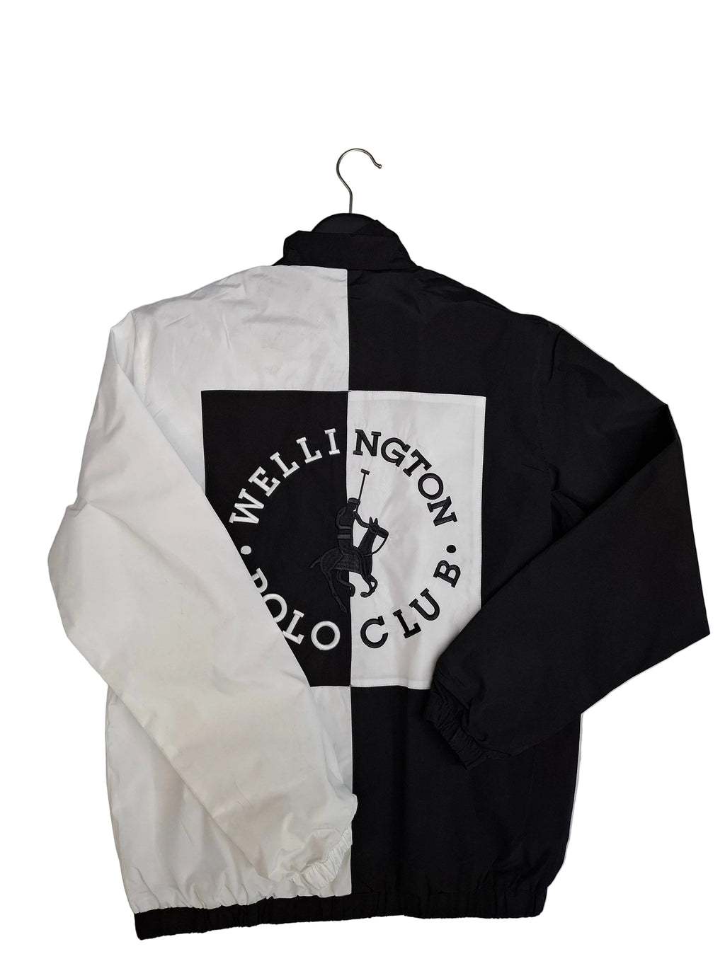 Wellington Polo Club White & Black Jacket