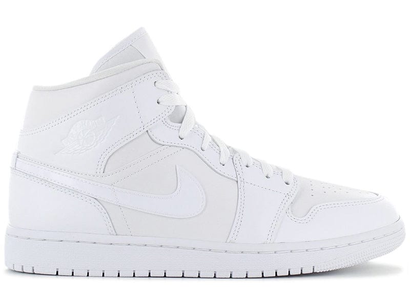 Air Jordan Mid Triple White