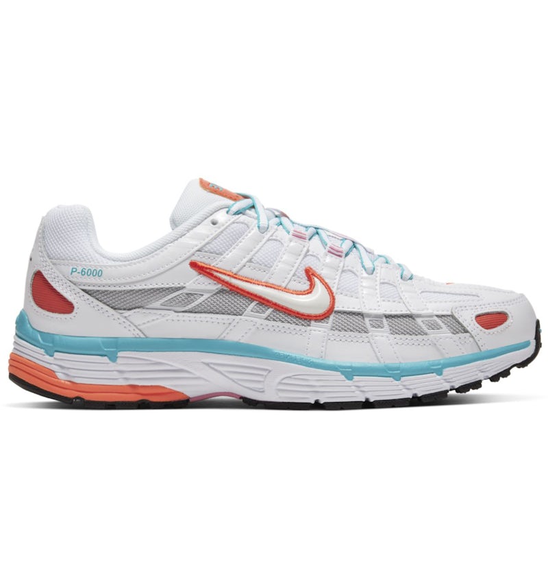 Nike White Orange P6000