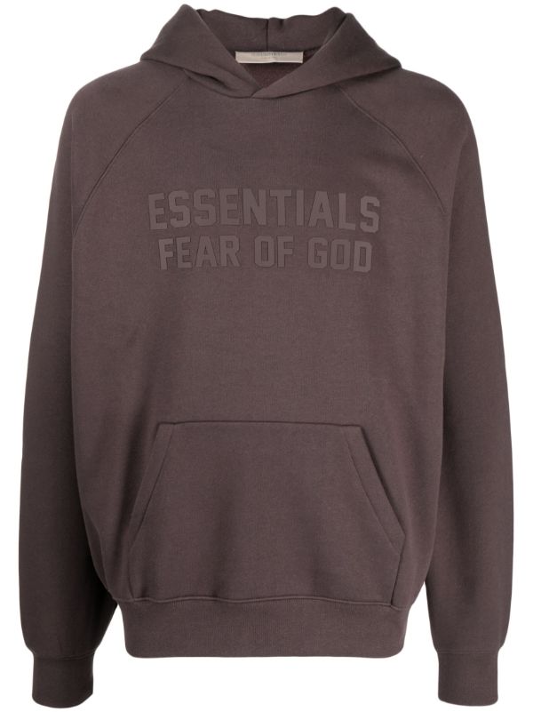 FEAR OF GOD ESSENTIALS Cedar Brown Hoodie