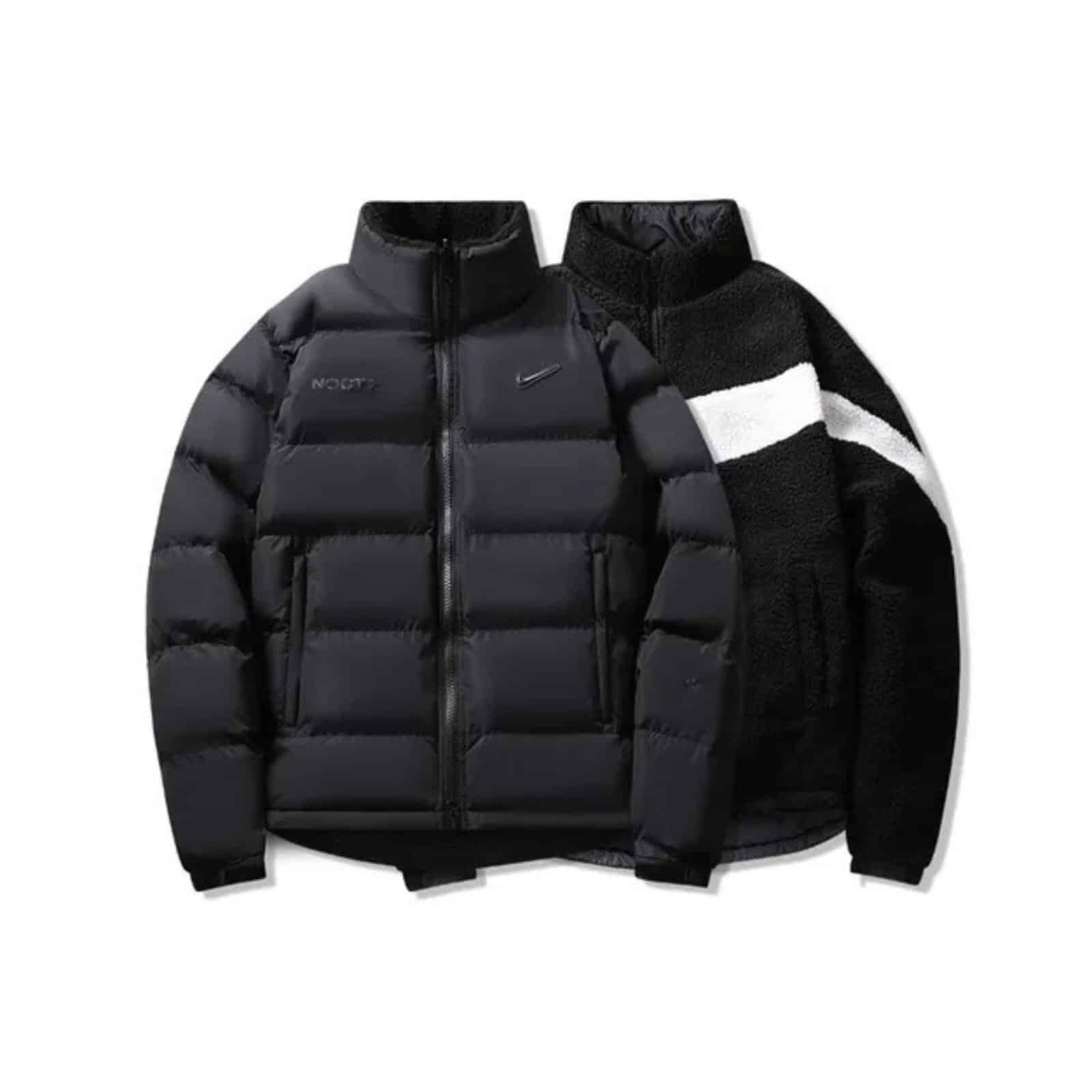 Nike Nocta Black reversible Bomber Jacket