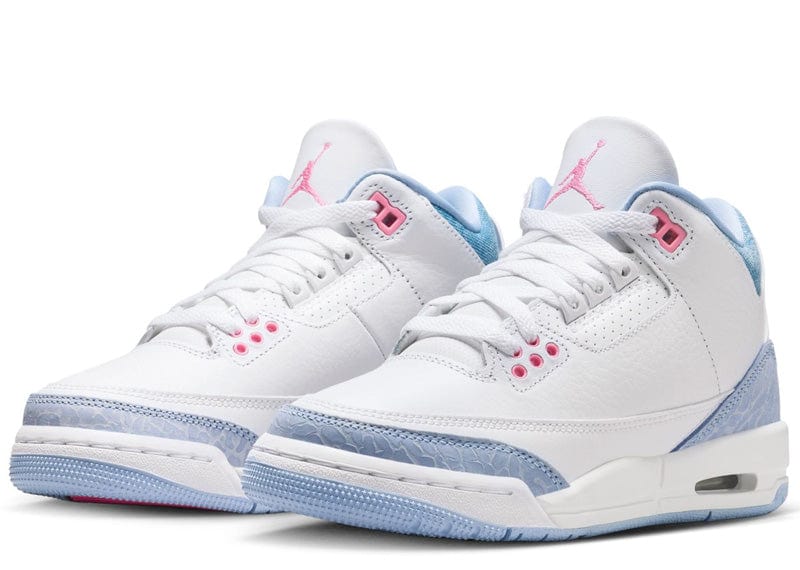 Jordan Kids Air Jordan 3 Retro White Cobalt Bliss
